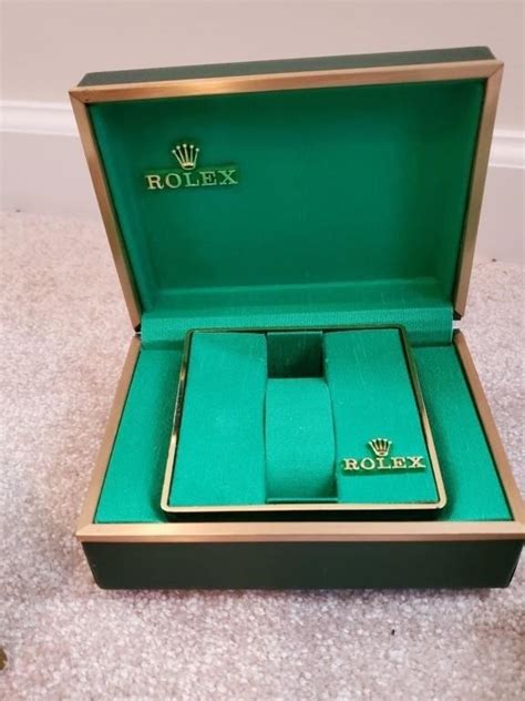 what's in a rolex box|empty Rolex box price.